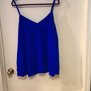 Torrid size 1 tank top with button detail